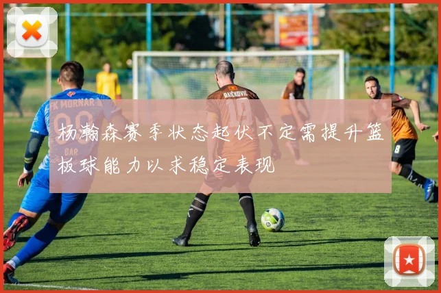 杨瀚森赛季状态起伏不定需提升篮板球能力以求稳定表现